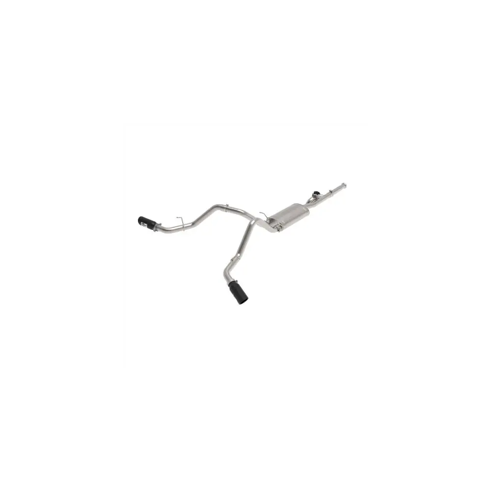 Gemini XV 3" Cat-Back Exhaust System w/ Cut-Out - AFE49-34131-B